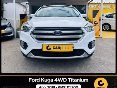 Usado Ford Kuga Titanium 150 HP (110 kW) 2019 Branco SUV