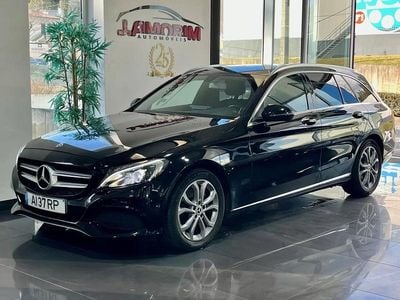 Preto Usado 2018 Mercedes C220 Avantgarde Carrinha | € 23.999 (Bom preço)