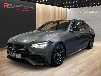 Usado Mercedes C300 AMG line 265 HP (194 kW) 2022 Cinza antracite Sedan