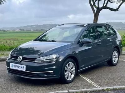 Usado VW Golf VII Trendline 115 HP (84 kW) 2017 Cinza escuro Carrinha
