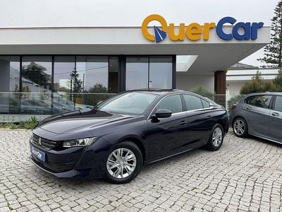 Azul Usado 2021 Peugeot 508 Business-Line | € 20.900 (Preço justo)
