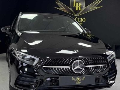 Usado Mercedes A250 AMG line 218 HP (160 kW) 2022 Preto Citadino