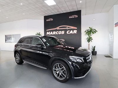 Preto Usado 2018 Mercedes GLC250 AMG line SUV | € 35.900 (Preço justo)