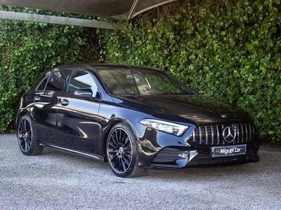 Usado Mercedes A200 AMG line 163 HP (119 kW) 2020 Preto Citadino