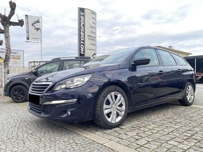 Azul Usado 2017 Peugeot 308 SW Active Carrinha | € 12.900 (Preço justo)
