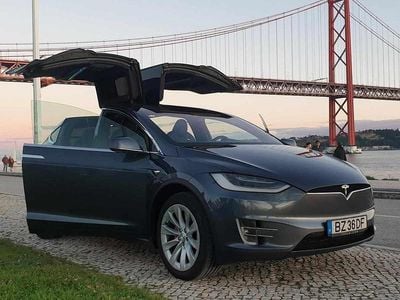 Cinzento Usado 2020 Tesla Model X SUV | € 40.000 (Caro)