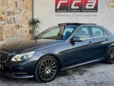 Cinza Usado 2014 Mercedes E300 AMG line Sedan | € 15.900