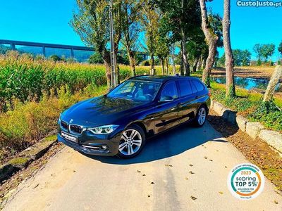 Preto Usado 2018 BMW 318 Sport Line Carrinha | € 21.900 (Caro)