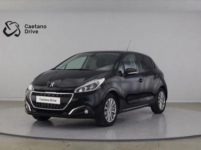 Usado Peugeot 208 Active 82 HP (60 kW) 2019 Preto Citadino