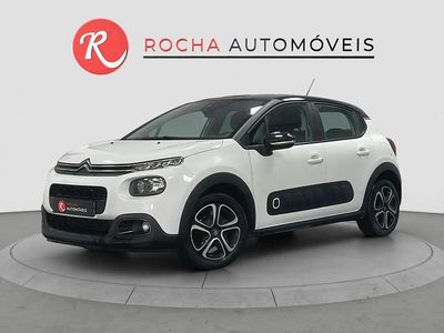 Branco Usado 2019 Citroën C3 PureTech Sedan | € 10.899 (Preço justo)