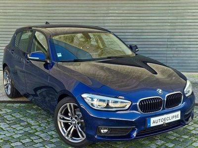 Azul escuro Usado 2019 BMW 116 Comfort Edition Citadino | € 19.800 (Preço justo)