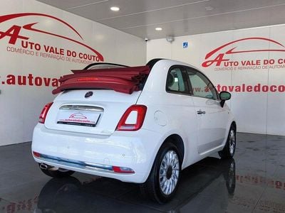Branco Usado 2020 Fiat 500C Lounge Cabrios | € 10.750 (Preço justo)