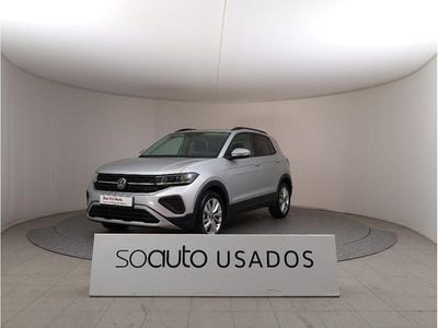 Usado VW T-Cross Life 116 HP (85 kW) 2025 Cinzento claro metalizado SUV