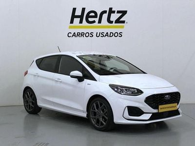 Usado Ford Fiesta ST-Line 100 HP (73 kW) 2022 Branco Citadino