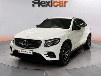 Branco Usado 2017 Mercedes GLC350 AMG line Coupé | € 38.490 (Preço justo)