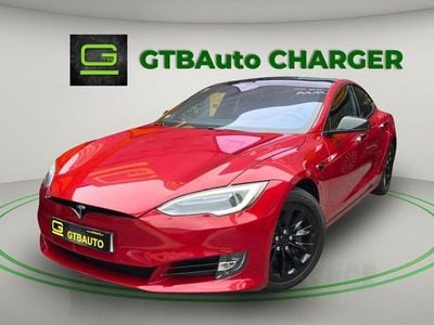 Usado Tesla Model S 244 kW (333 HP) 2018 Vermelho Citadino