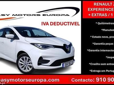 Branco Usado 2020 Renault Zoe Experience Citadino | € 14.790 (Preço justo)