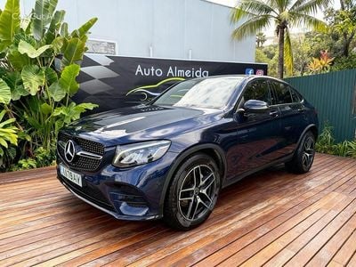 Usado Mercedes GLC220 AMG 170 HP (125 kW) 2018 Azul SUV