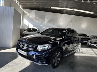 Usado Mercedes GLC250 AMG 204 HP (150 kW) 2018 Azul SUV