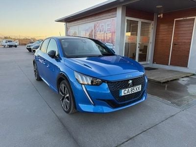 Azul Usado 2020 Peugeot e-208 Citadino | € 17.950 (Preço elevado)
