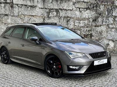 Castanho Usado 2014 Seat Leon FR Carrinha | € 17.490 (Preço elevado)