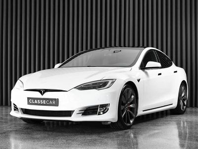 Usado Tesla Model S Long Range AWD 411 kW (560 HP) 2019 Branco Citadino