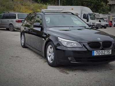 Preto Usado 2008 BMW 520 Performance Carrinha | € 8.900