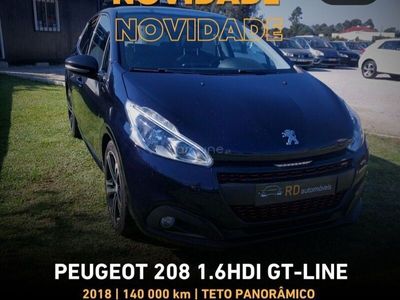 usado Peugeot 208 1.6 BlueHDi GT Line