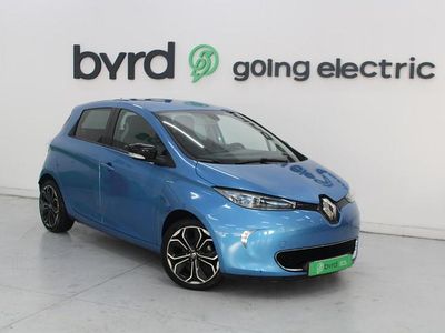 Usado Renault Zoe Iconic 80 kW (109 HP) 2019 Azul Citadino
