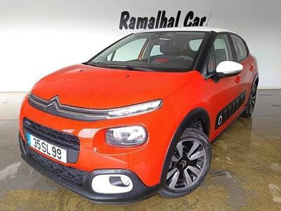 Laranja Usado 2017 Citroën C3 PureTech Citadino | € 11.500 (Preço elevado)