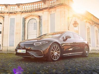 Cinza Usado 2022 Mercedes EQS580 Sedan | € 69.900