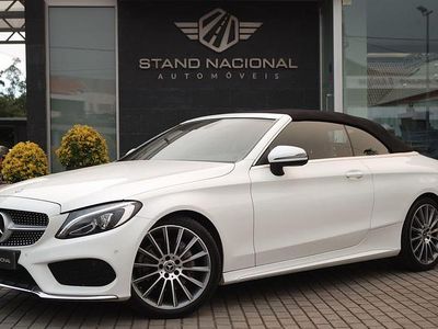 Branco Usado 2017 Mercedes C220 Cabrios | € 31.900