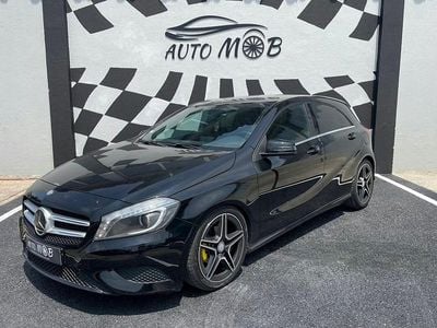 Preto Usado 2013 Mercedes A180 AMG line | € 13.889