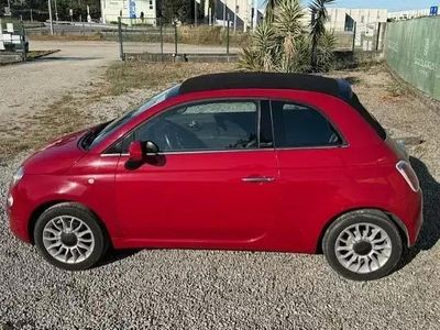 Vermelho Usado 2010 Fiat 500C Pop Star Cabrios | € 8.750 (Caro)