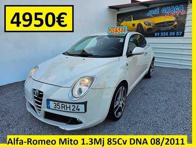 Branco Usado 2011 Alfa Romeo MiTo Citadino | € 4.950 (Bom preço)