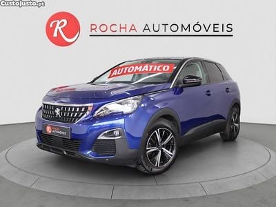Azul Usado 2020 Peugeot 3008 Business-Line SUV | € 15.490 (Preço justo)