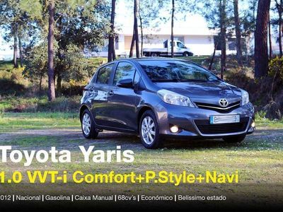 usado Toyota Yaris 1.0 VVT-i Comfort+P.Style+Navi **Irrepreensível**