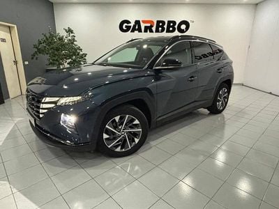 Azul Usado 2024 Hyundai Tucson SUV | € 31.950 (Preço justo)