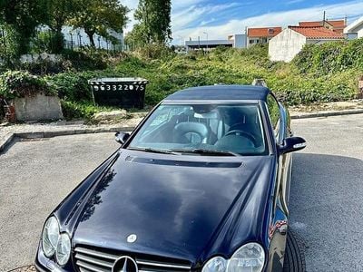 Azul Usado 2007 Mercedes CLK200 Avantgarde Cabrios | € 9.950 (Preço justo)