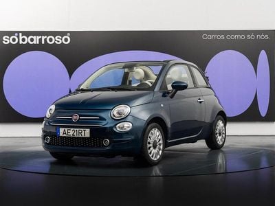 Usado Fiat 500C Lounge 69 HP (50 kW) 2020 Azul Cabrios