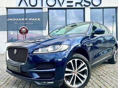 Usado Jaguar F-Pace Prestige 180 HP (132 kW) 2017 Azul SUV