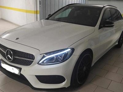 Usado Mercedes C180 150 HP (110 kW) 2015 Branco Carrinha
