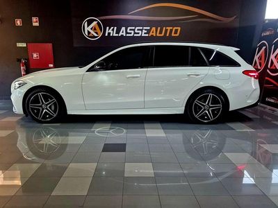 Branco Usado 2023 Mercedes C300 AMG line Carrinha | € 47.990