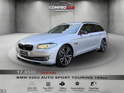 Usado BMW 520 Sport Line 184 HP (135 kW) 2011 Cinza Carrinha
