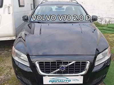 Usado Volvo V70 136 HP (100 kW) 2009 Preto Carrinha