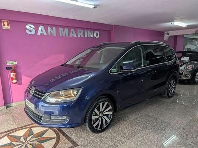 Usado VW Sharan Highline 150 HP (110 kW) 2022 Azul Monovolume