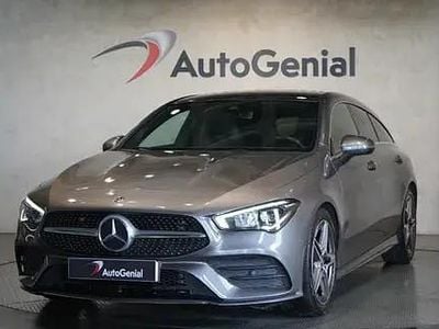 Usado Mercedes CLA180 AMG line 116 HP (85 kW) 2021 Cinza Sedan