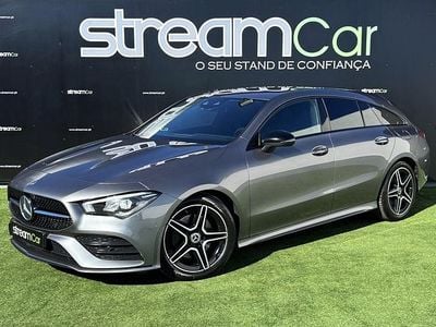 Usado Mercedes CLA200 Shooting Brake AMG line 150 HP (110 kW) 2020 Cinza Carrinha