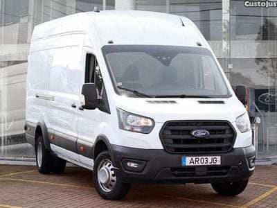 Usado Ford Transit Trend 130 HP (95 kW) 2022 Branco Pickup
