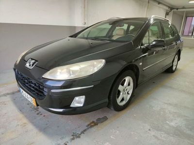 usado Peugeot 407 SW 1.6 HDI interior em pele